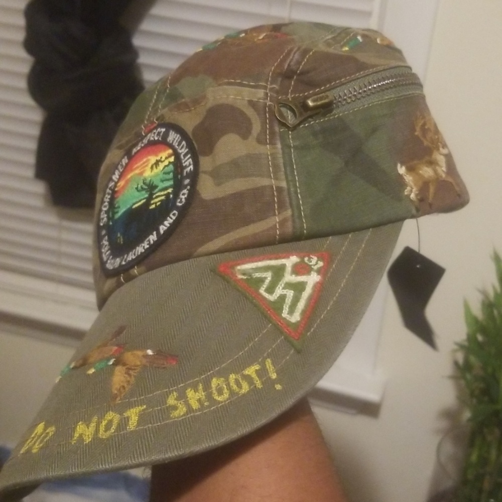 Polo Sportsman Camo Hat NWT